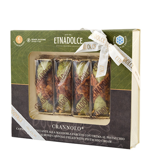 Cannoli mit Pistazienfüllung